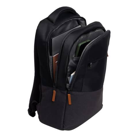 Zaino per laptop Trust Lisboa capacità fino a 16'' eco-friendly - nero - 25244